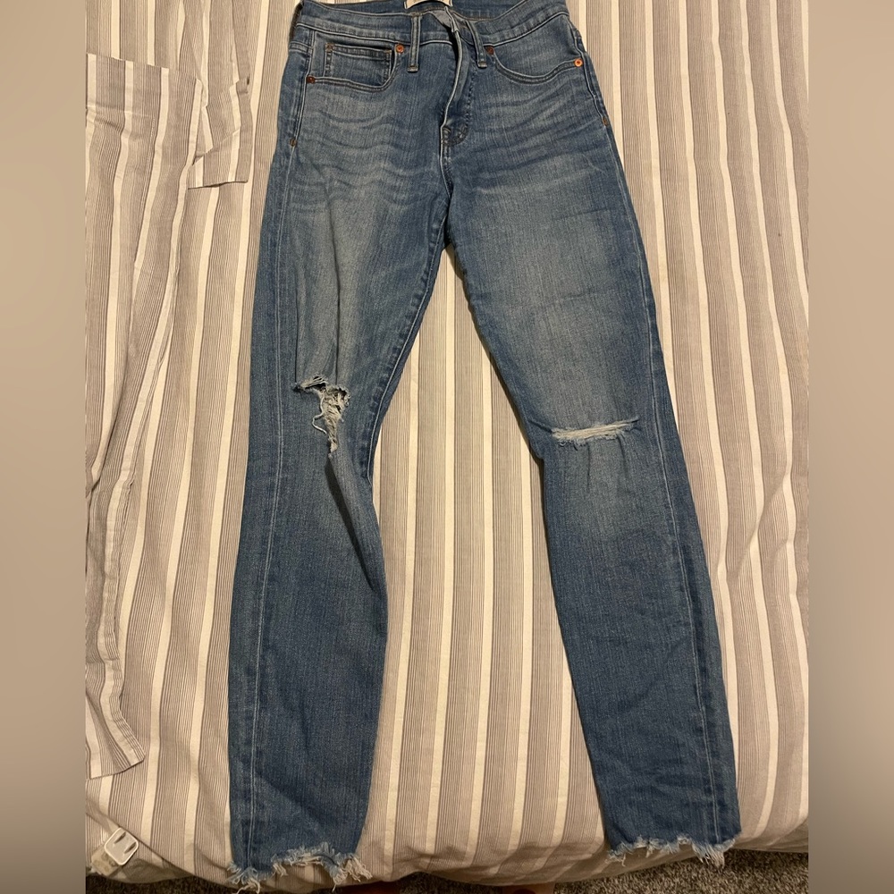 Madewell skinny jeans